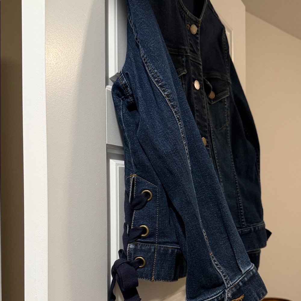 Ann Taylor Indigo Jean Jacket - Picture 2 of 3